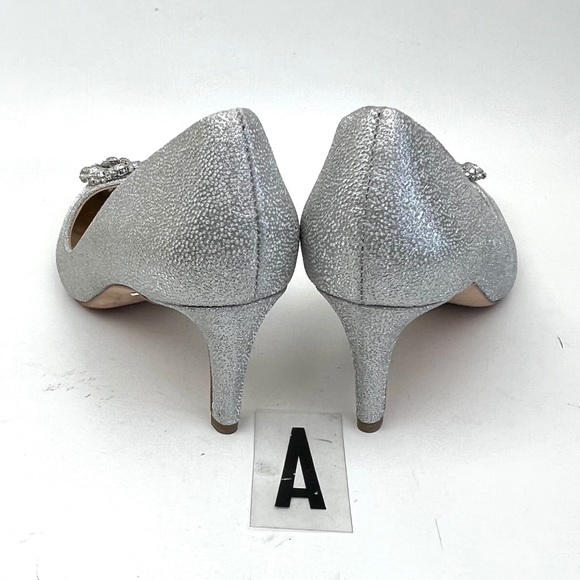 - BADGLEY MISCHKA Carrie Crystal Embellished Pump sz 8 - Picture 8 of 13